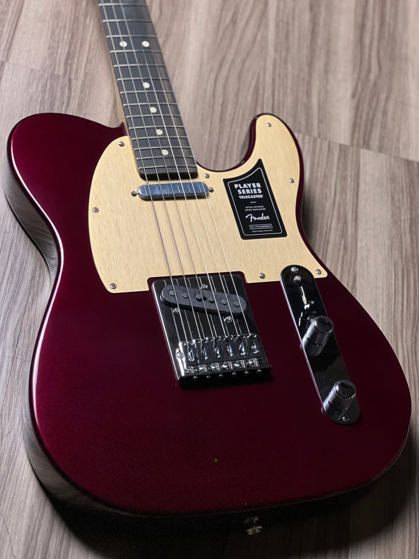 Fender Limited Edition Player Telecaster with Ebony FB In Oxblood