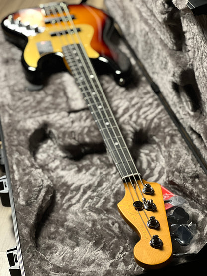 Fender American Ultra II Jazz Bass with Ebony FB in Ultraburst US24006709