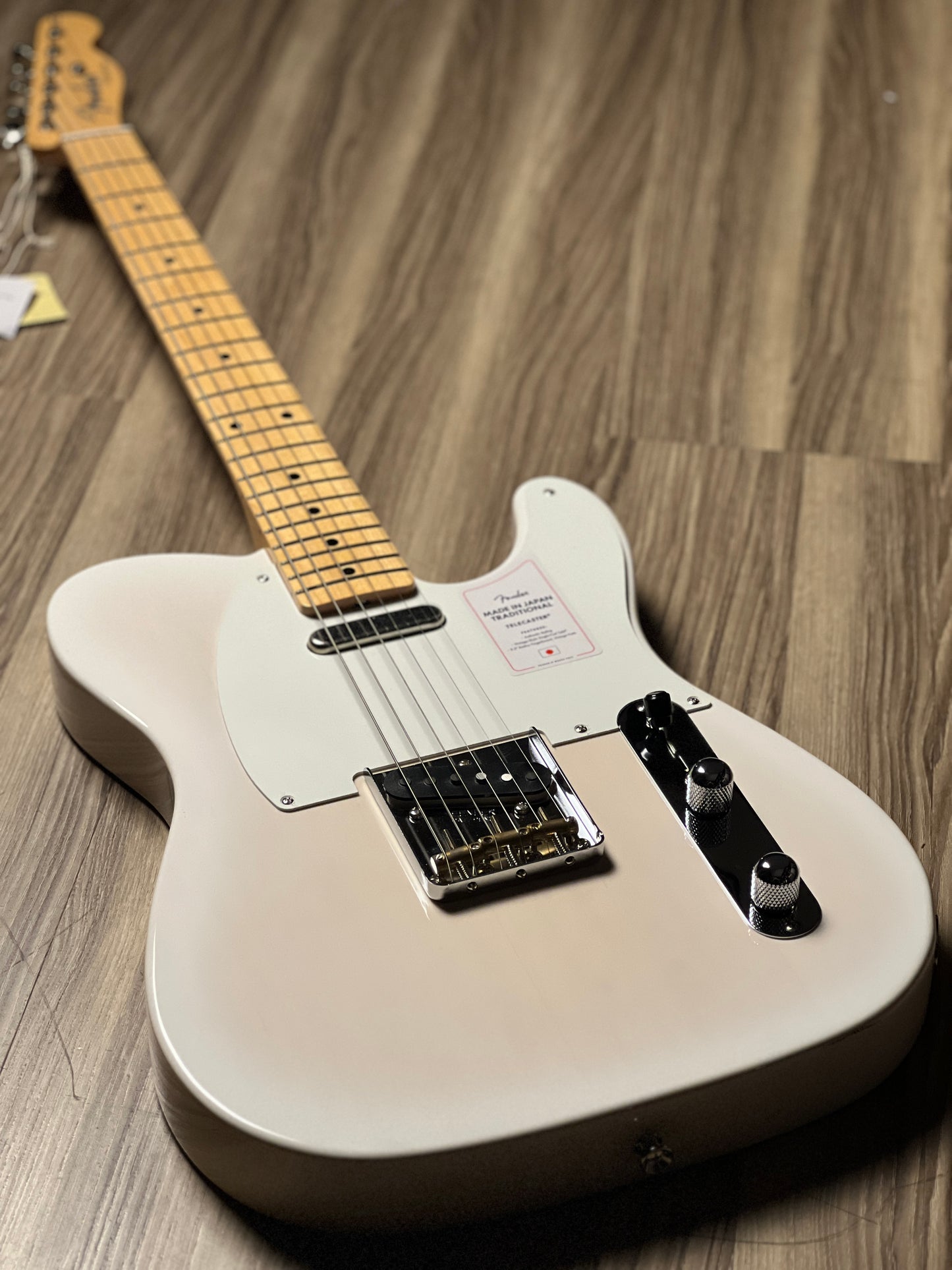 Fender Japan Traditional II 50s Telecaster with Maple FB in White Blonde JD22023608