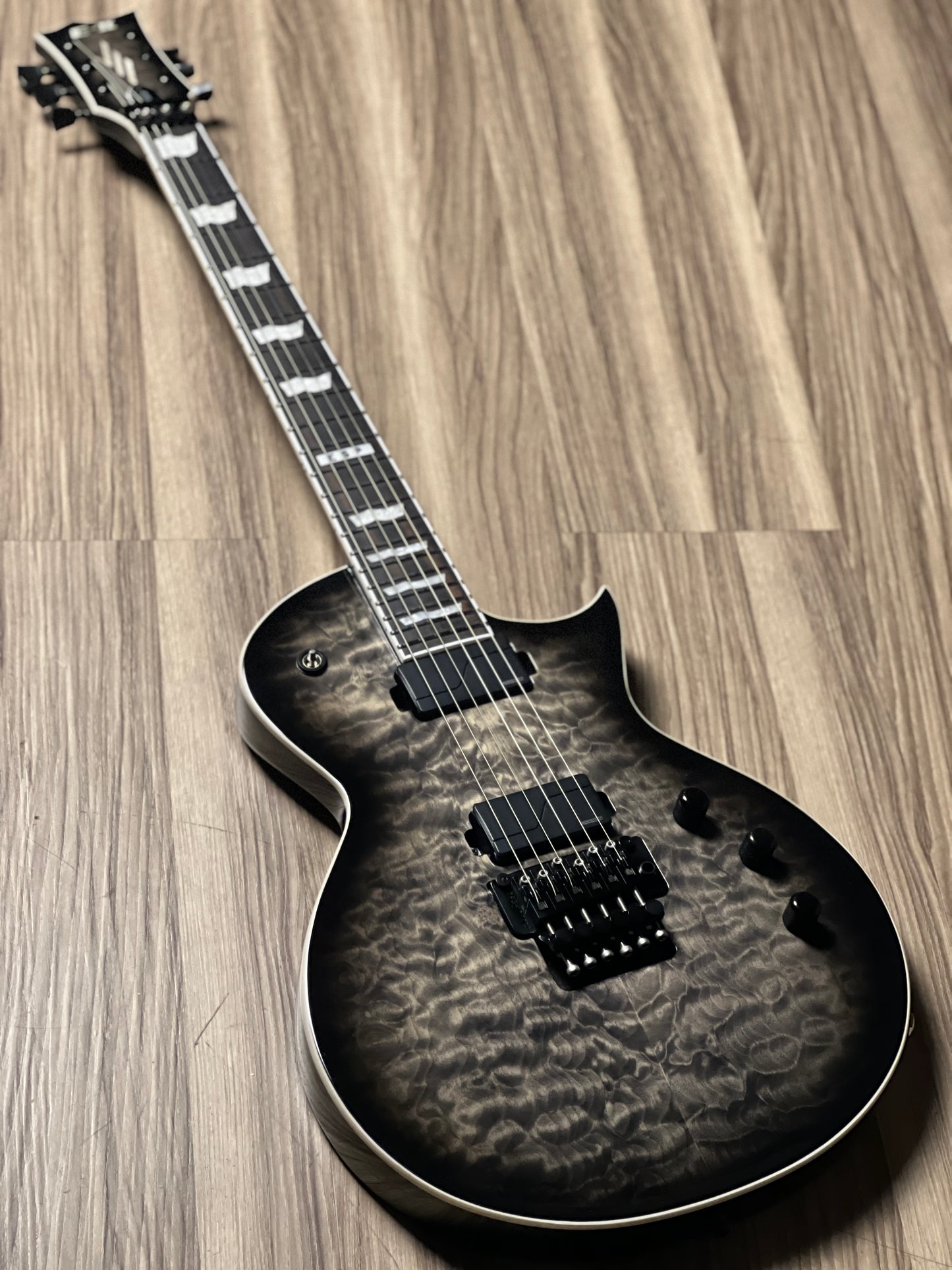 ESP E-II ECLIPSE-QM/FR/FL/Charcoal Burst ES08233233