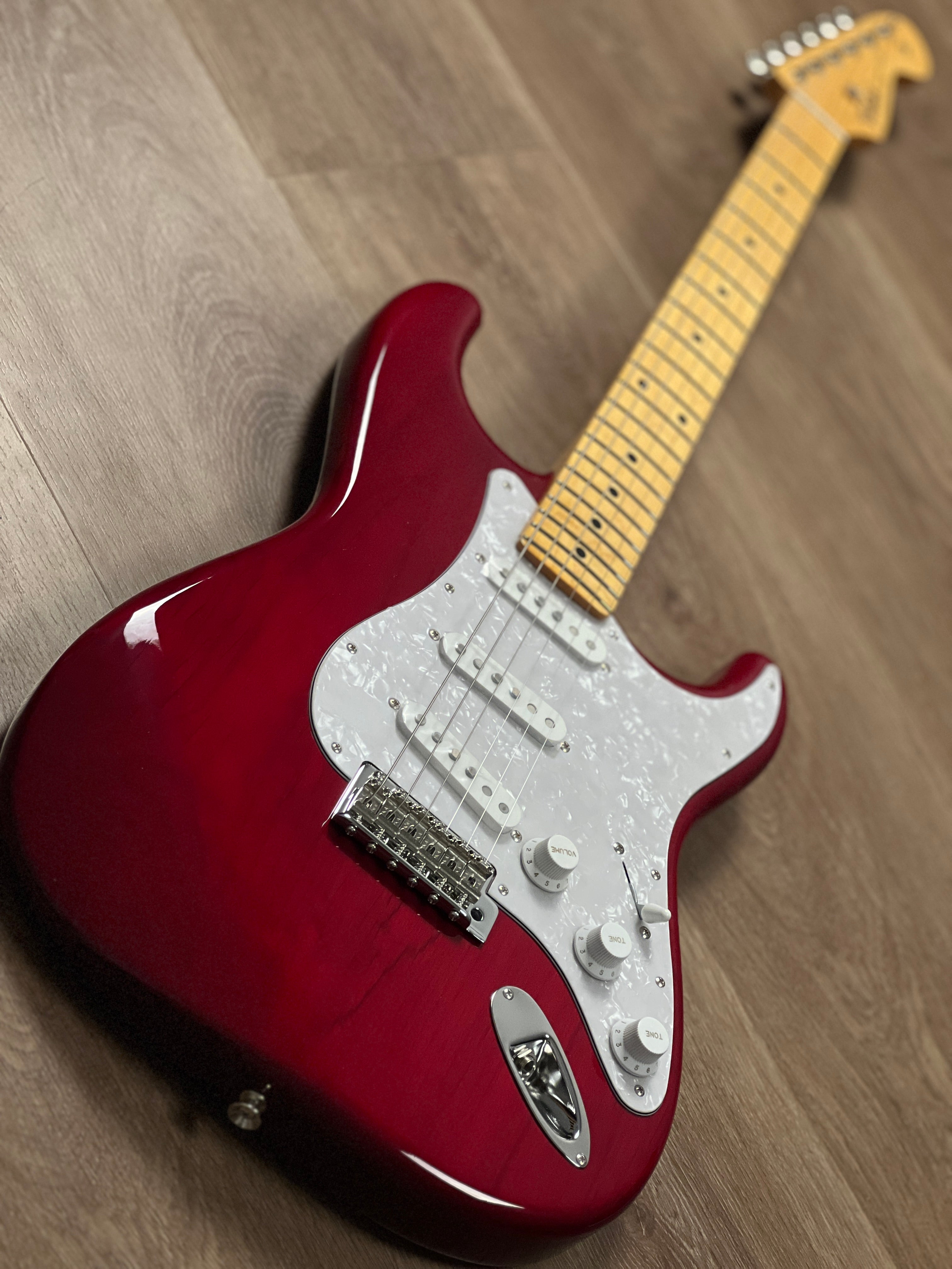 Tokai Japan Goldstar Sound AST-101/M in Seethru Dark Red 240217