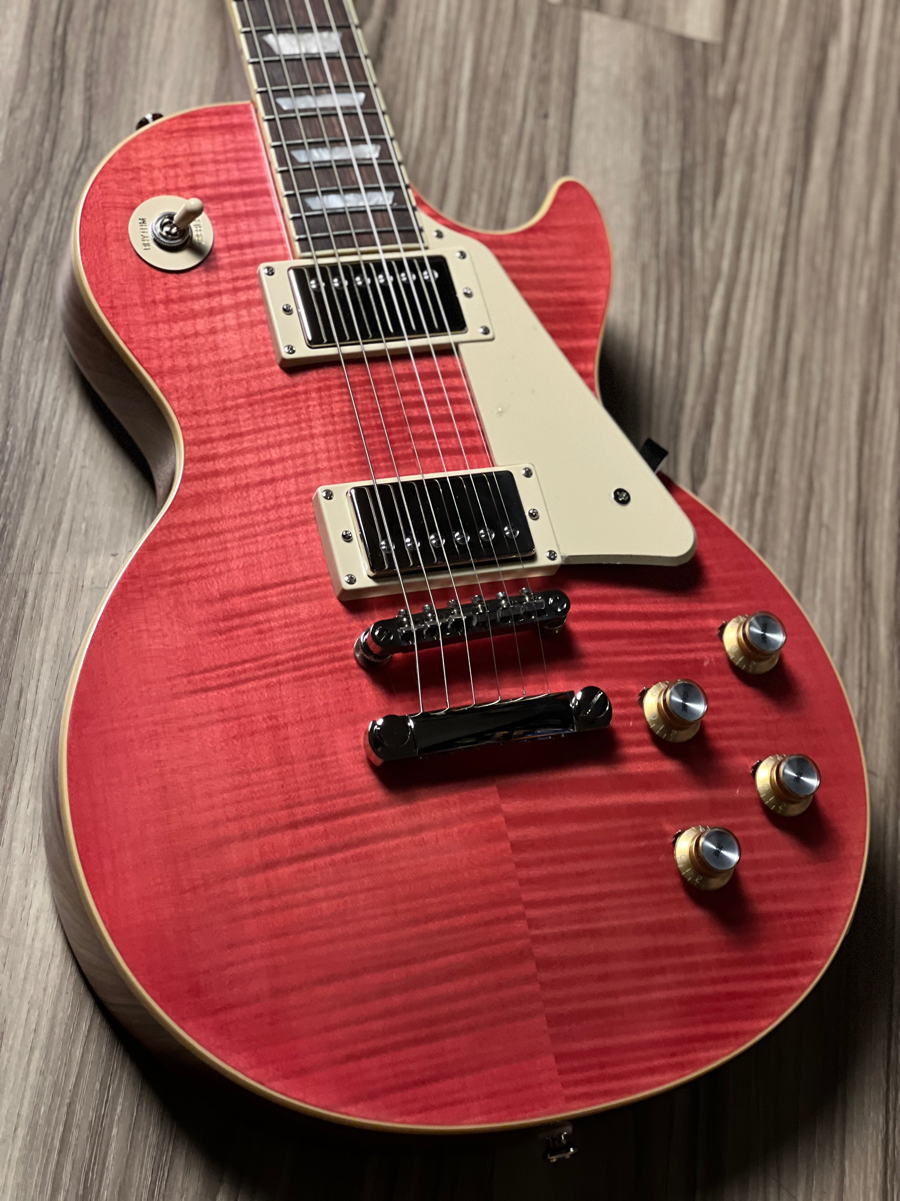 Epiphone Les Paul Standard 60s Figured in Fuchsia – nafiriguitar.com