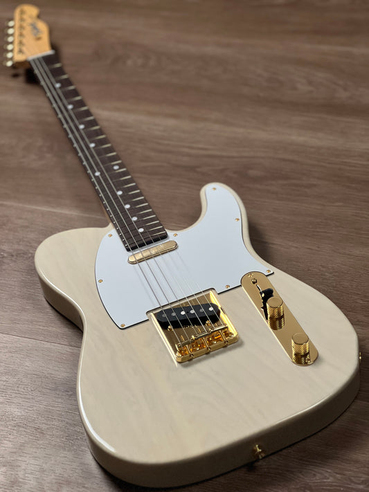 Tokai Japan ATE-102G/R Breezysound Japan in See Thru White with Gold Hardware 231347