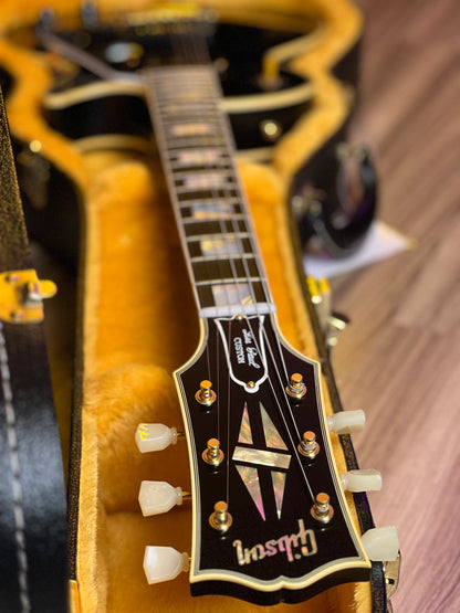 Gibson Custom 1954 Les Paul Custom Staple Pickup Reissue VOS in Ebony 44233