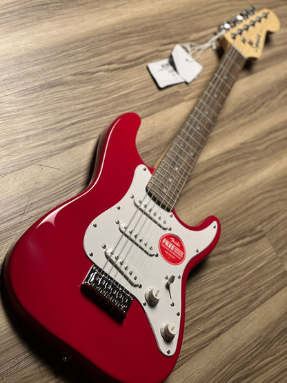 Squier Mini Stratocaster With Laurel FB In Dakota Red