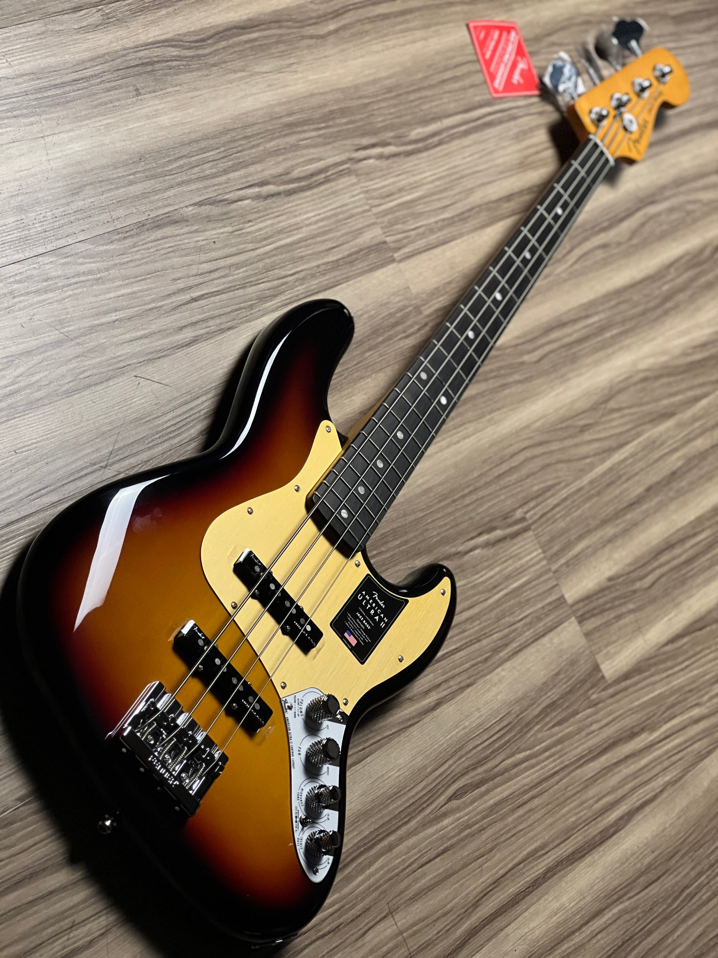 Fender American Ultra II Jazz Bass with Ebony FB in Ultraburst US24006709