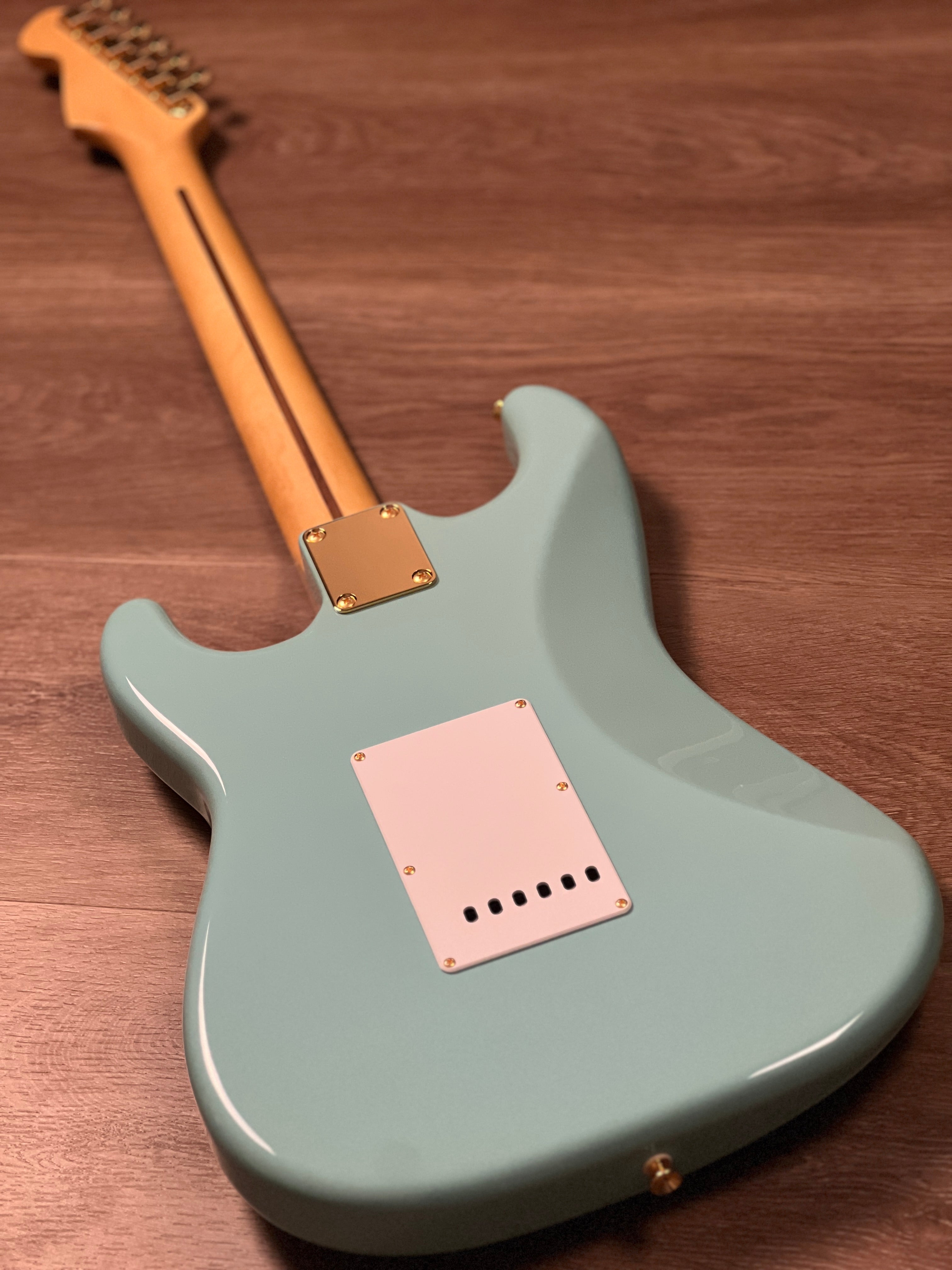 Tokai Japan Goldstar Sound AST-101G/R in Sonic Blue with Gold