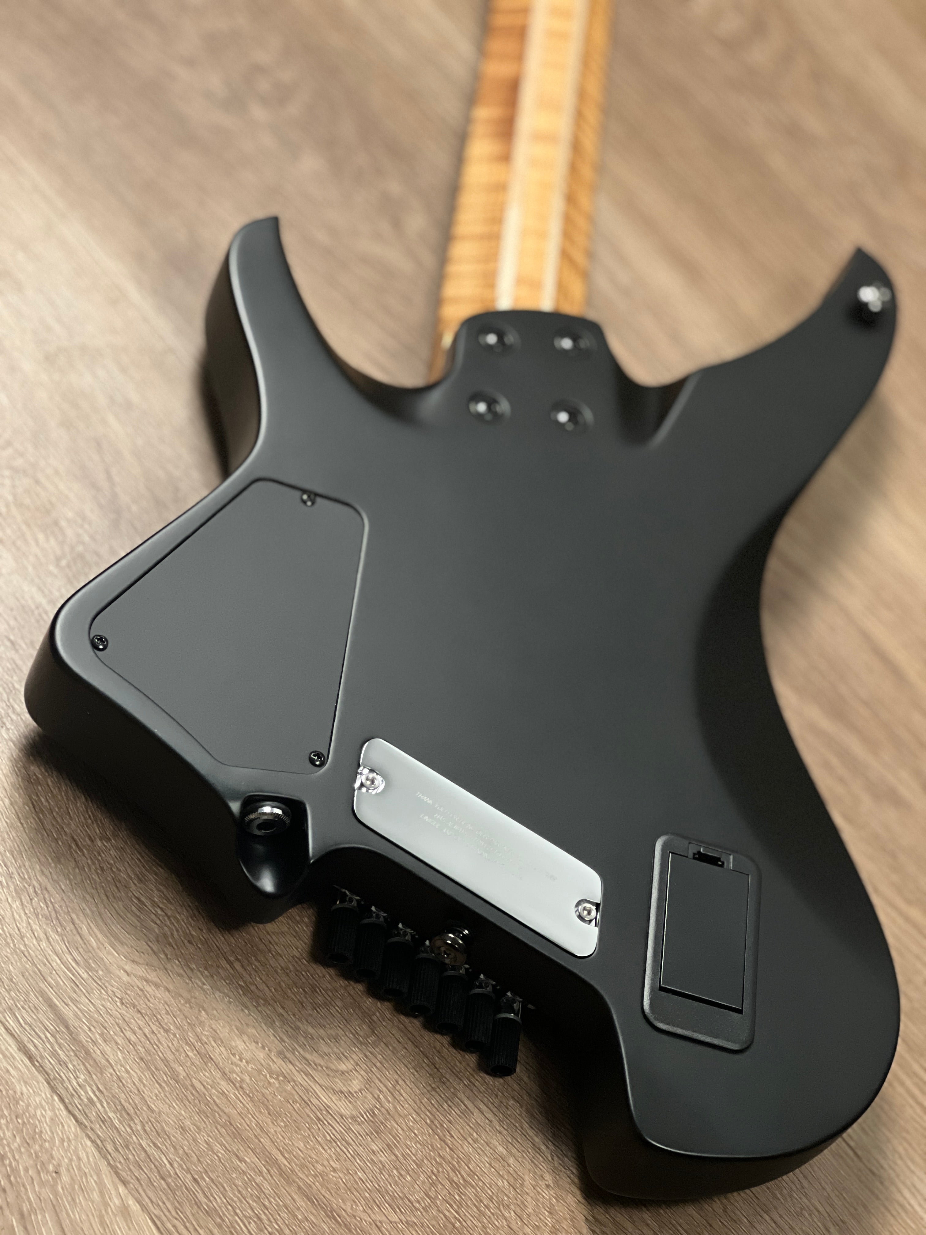 Aguda Black Hole Custom 7-String in Satin Black (2025 Version