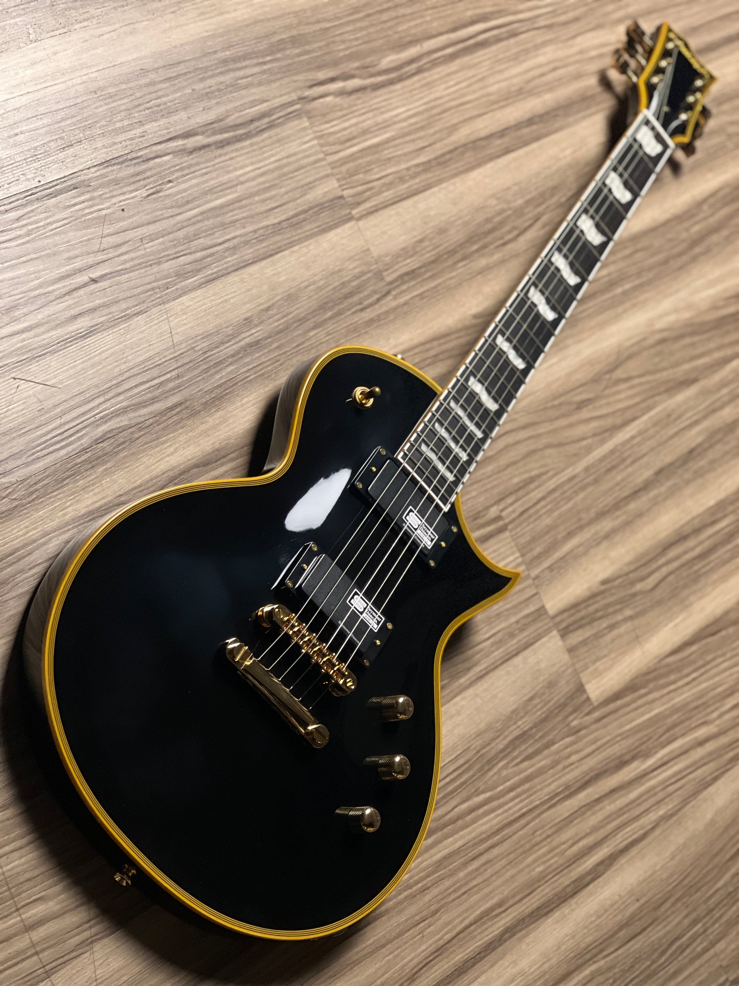 ESP EDWARDS ECLIPSE E-MA-135C Gold Vintage Black ED2031592