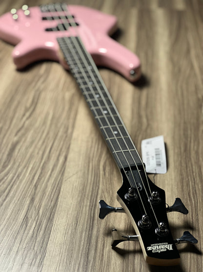 Ibanez GSR200-BPK 4-String Guitar in Baby Pink