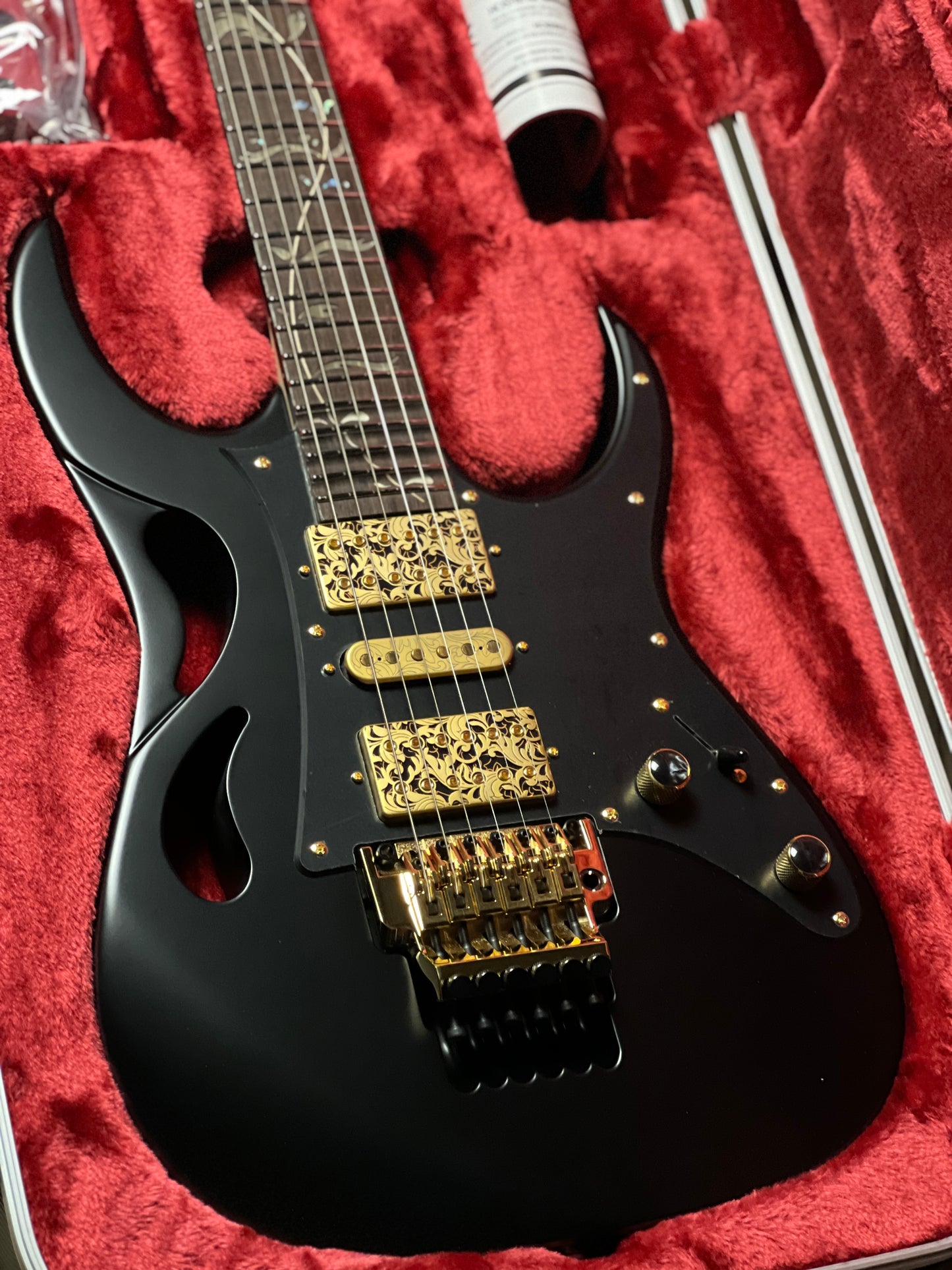 Ibanez Steve Vai Signature PIA3761 in Onyx Black F2422192