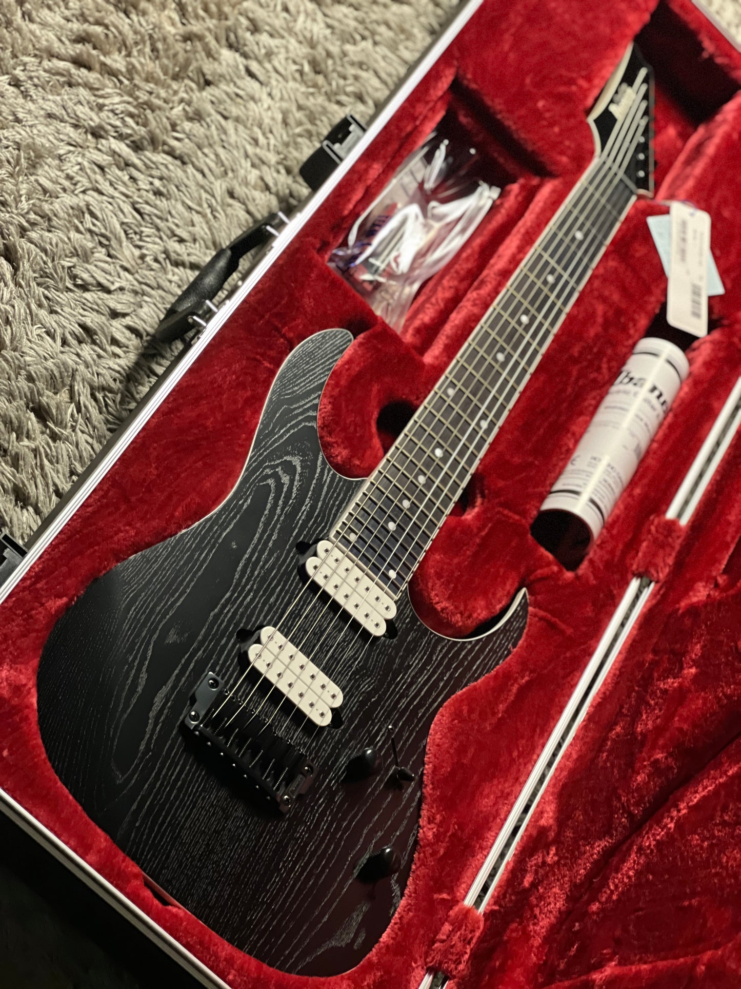 Ibanez Prestige RGR752AHBF in Weathered Black F2409724