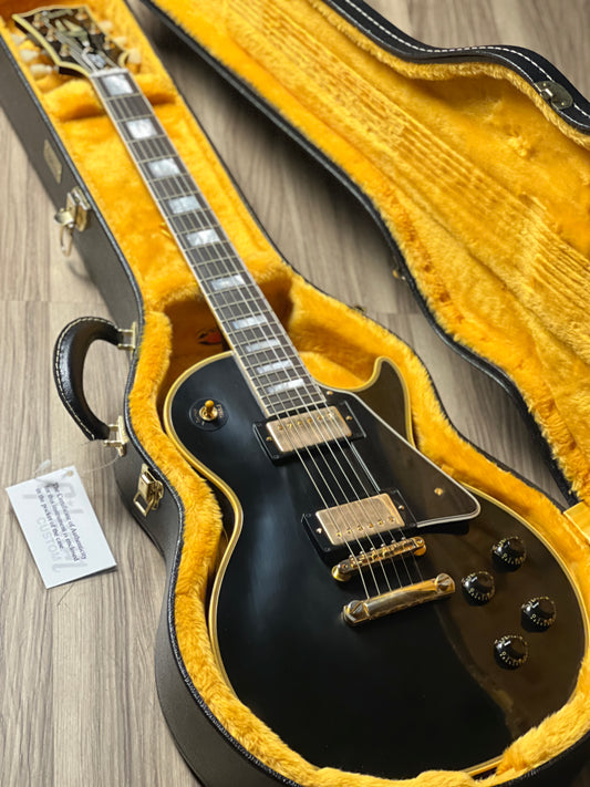 Gibson 1957 Les Paul Custom Reissue VOS - Ebony 2-Pickup 74755