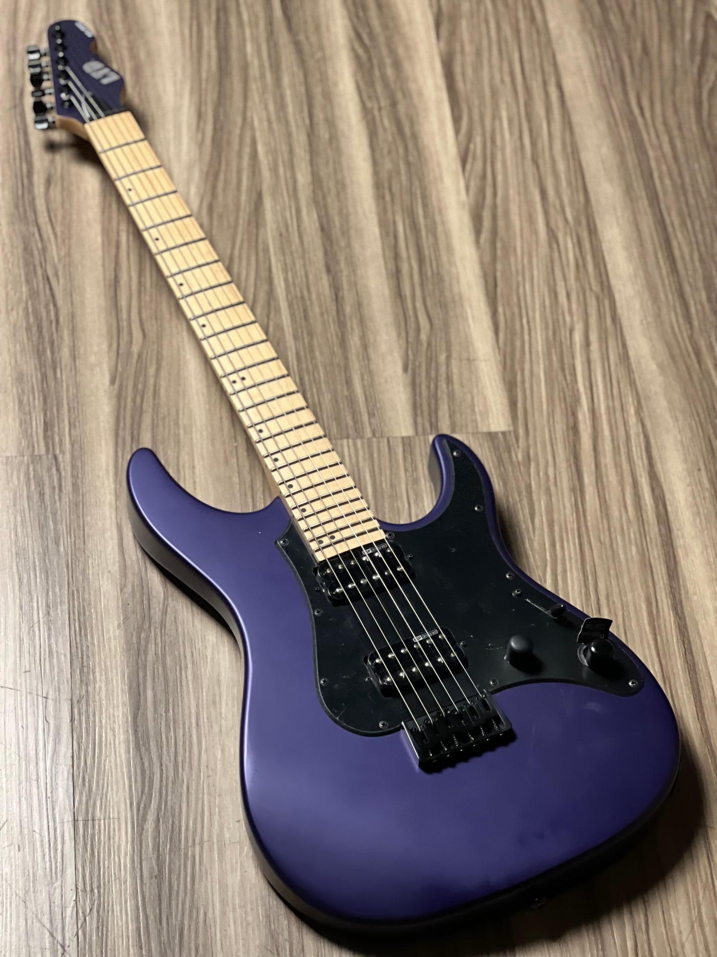 ESP LTD SN-200HT M In Dark Metallic Purple Satin