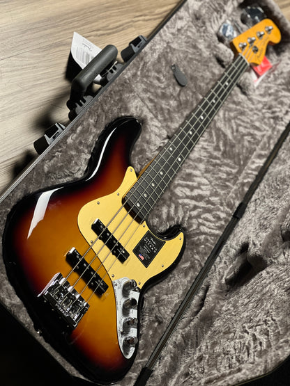 Fender American Ultra II Jazz Bass with Ebony FB in Ultraburst US24006709