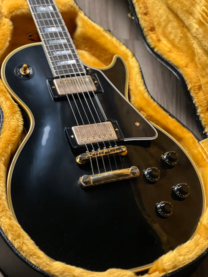 Gibson 1957 Les Paul Custom Reissue VOS - Ebony 2-Pickup 74755