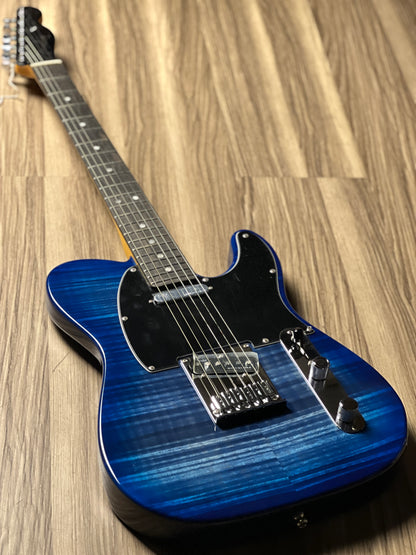 Fender American Ultra Limited Edition Telecaster with Ebony FB In Denim Burst US21014917