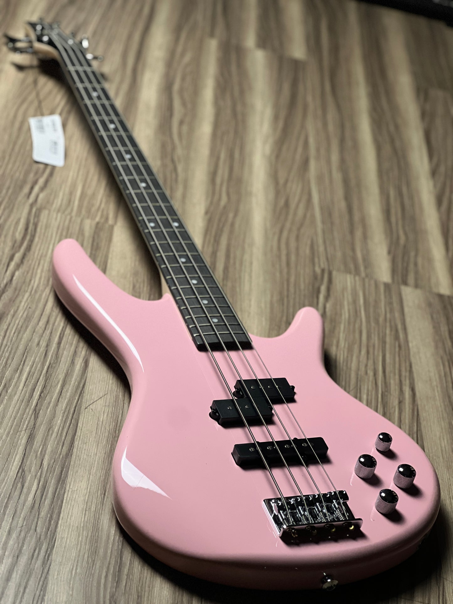 Ibanez GSR200-BPK 4-String Guitar in Baby Pink