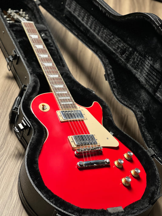 Gibson LP Standard 60s with Plain Top in Cardinal Red w/Gigbag