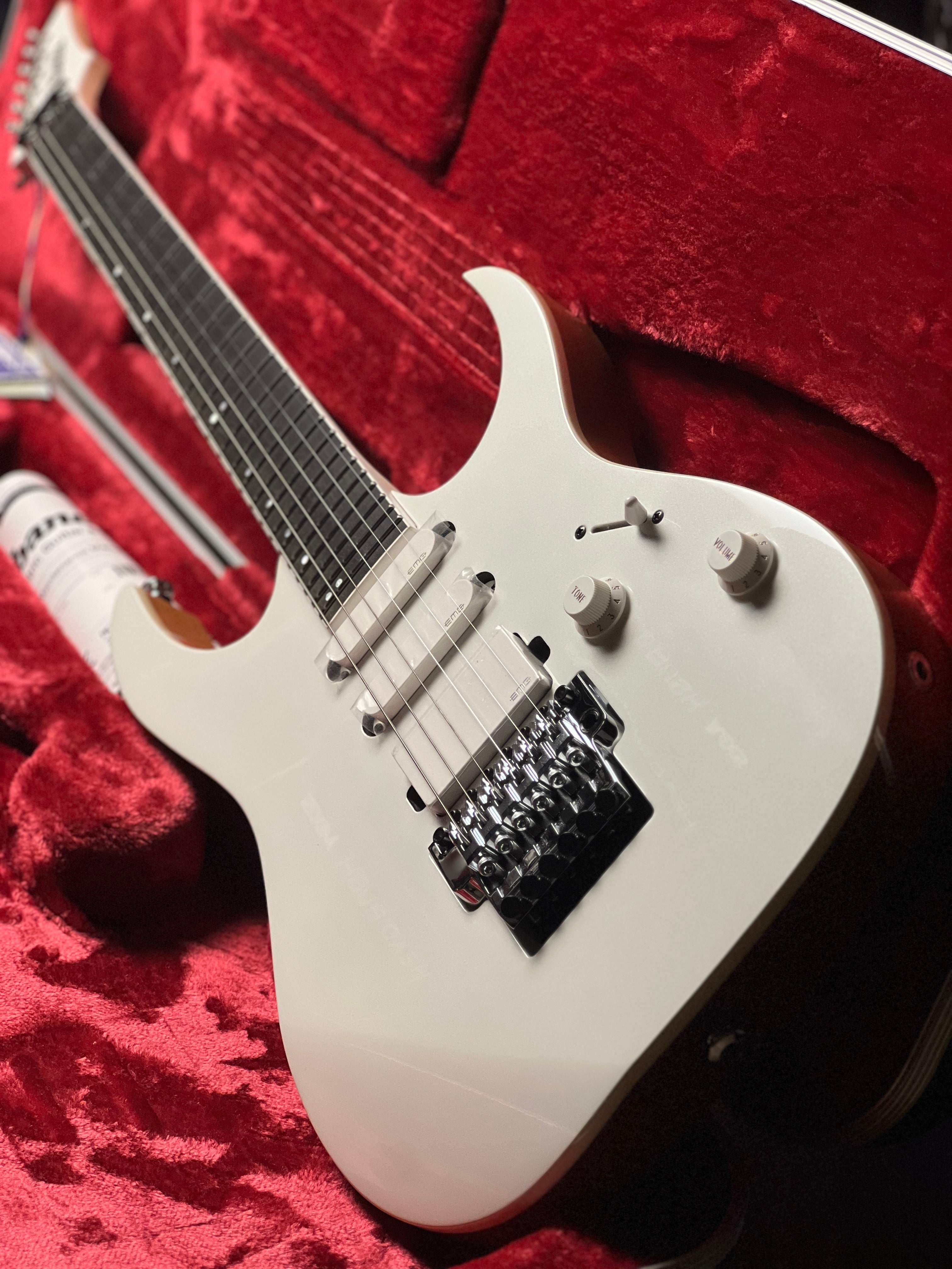 Ibanez RG5440C-PW with Case in Pearl White F2406993 – nafiriguitar.com