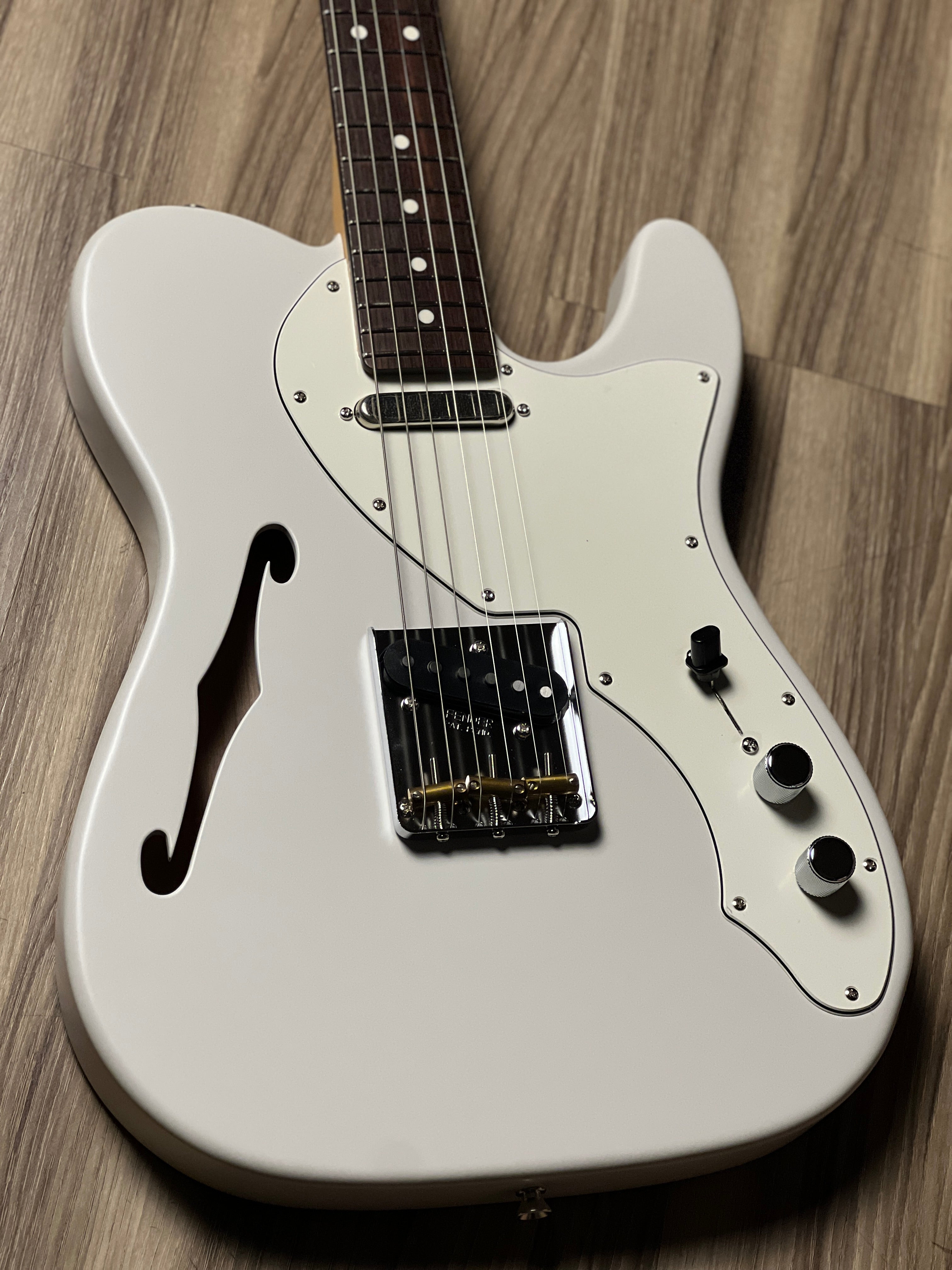 Fender MIJ Limited Kusumi Color Telecaster Thinline with RW FB In