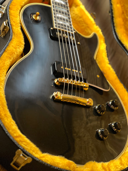 Gibson Custom 1954 Les Paul Custom Staple Pickup Reissue VOS in Ebony 44233