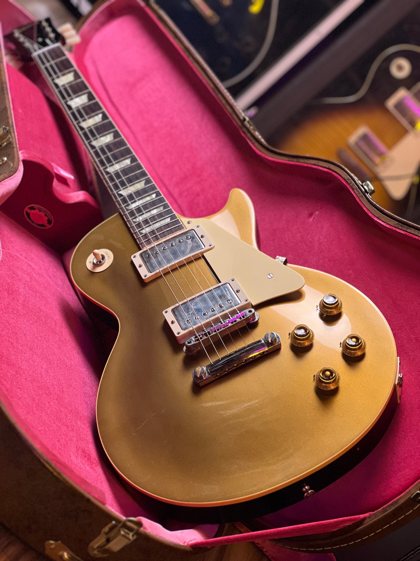 Gibson 1957 Les Paul Goldtop Darkback Reissue VOS in Double Gold 74496