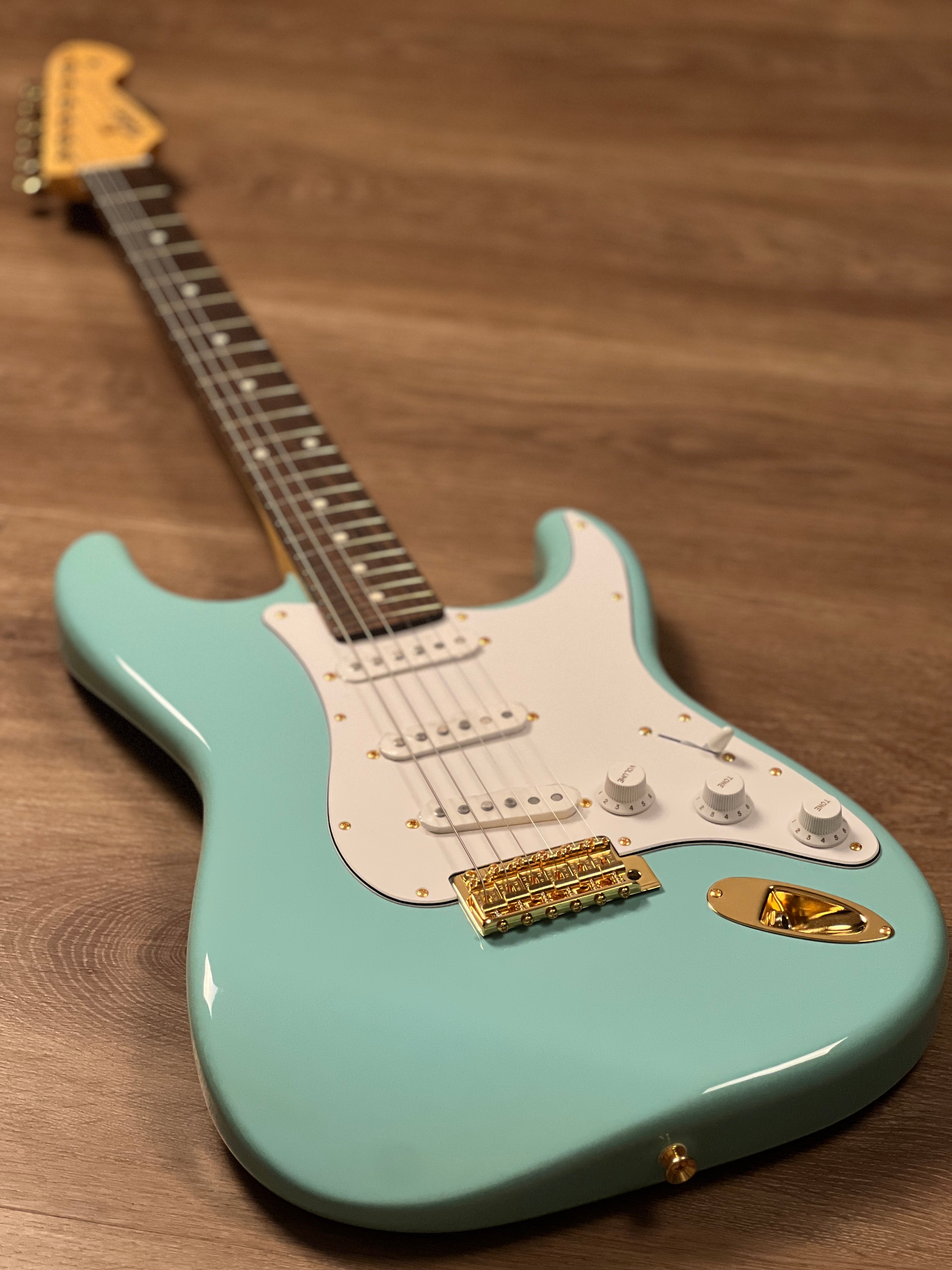 Tokai Japan Goldstar Sound AST-101G/R in Sonic Blue with Gold