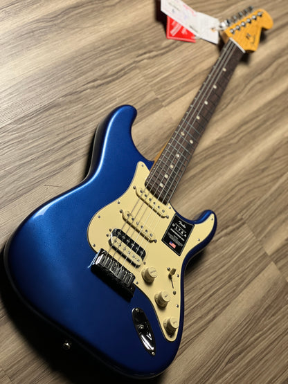 Fender American Ultra Stratocaster HSS - Cobra Blue with Rosewood Fingerboard US23029816