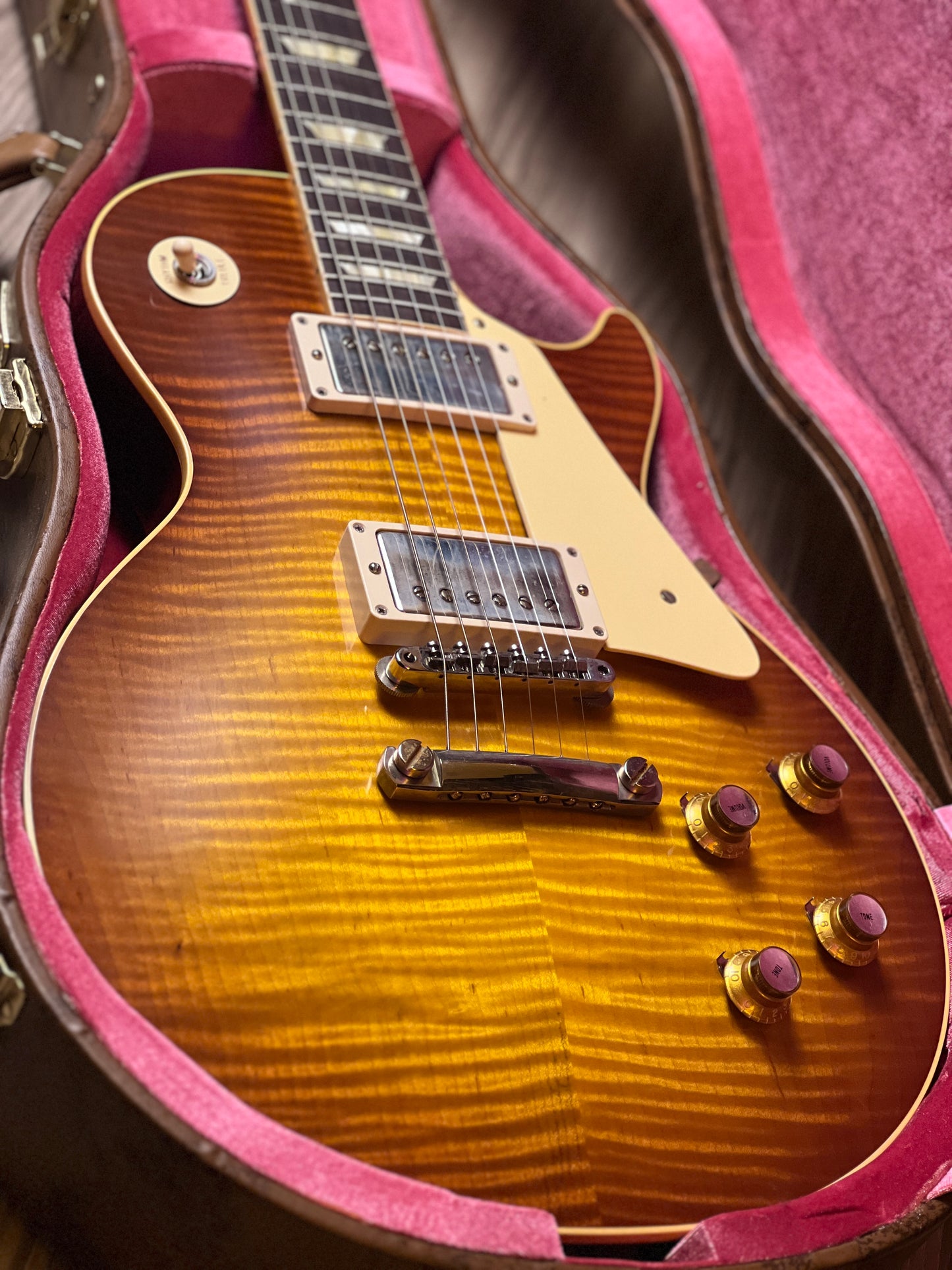 Gibson 1960 Les Paul Standard Reissue VOS in Iced Tea Burst 04134