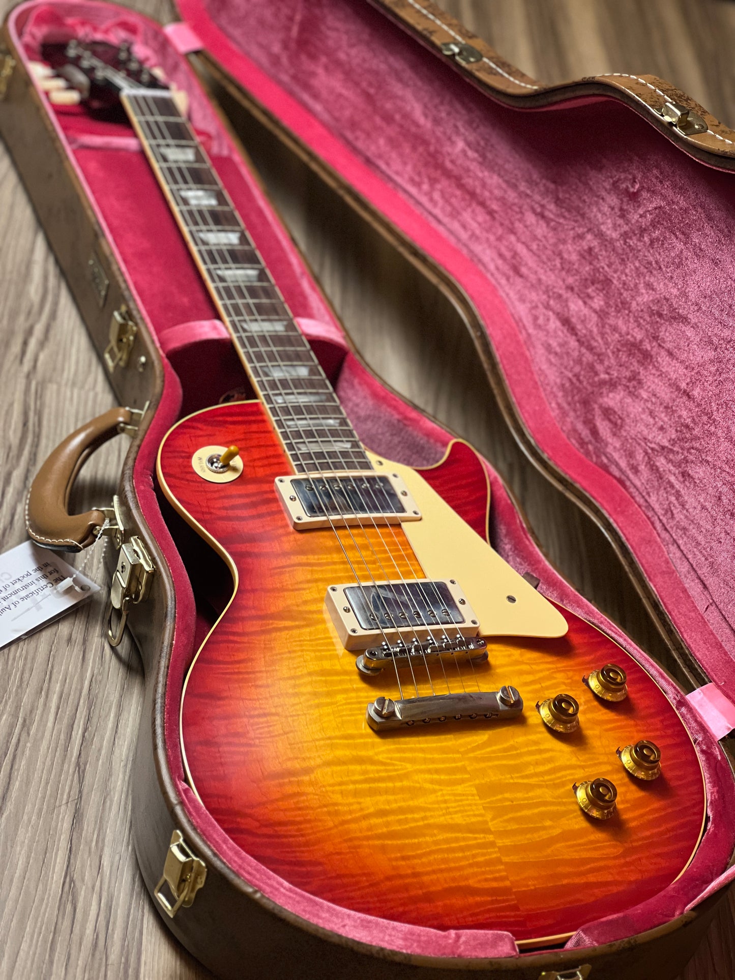 Gibson 1959 Les Paul Standard Reissue In Washed Cherry Sunburst w/Case 941235