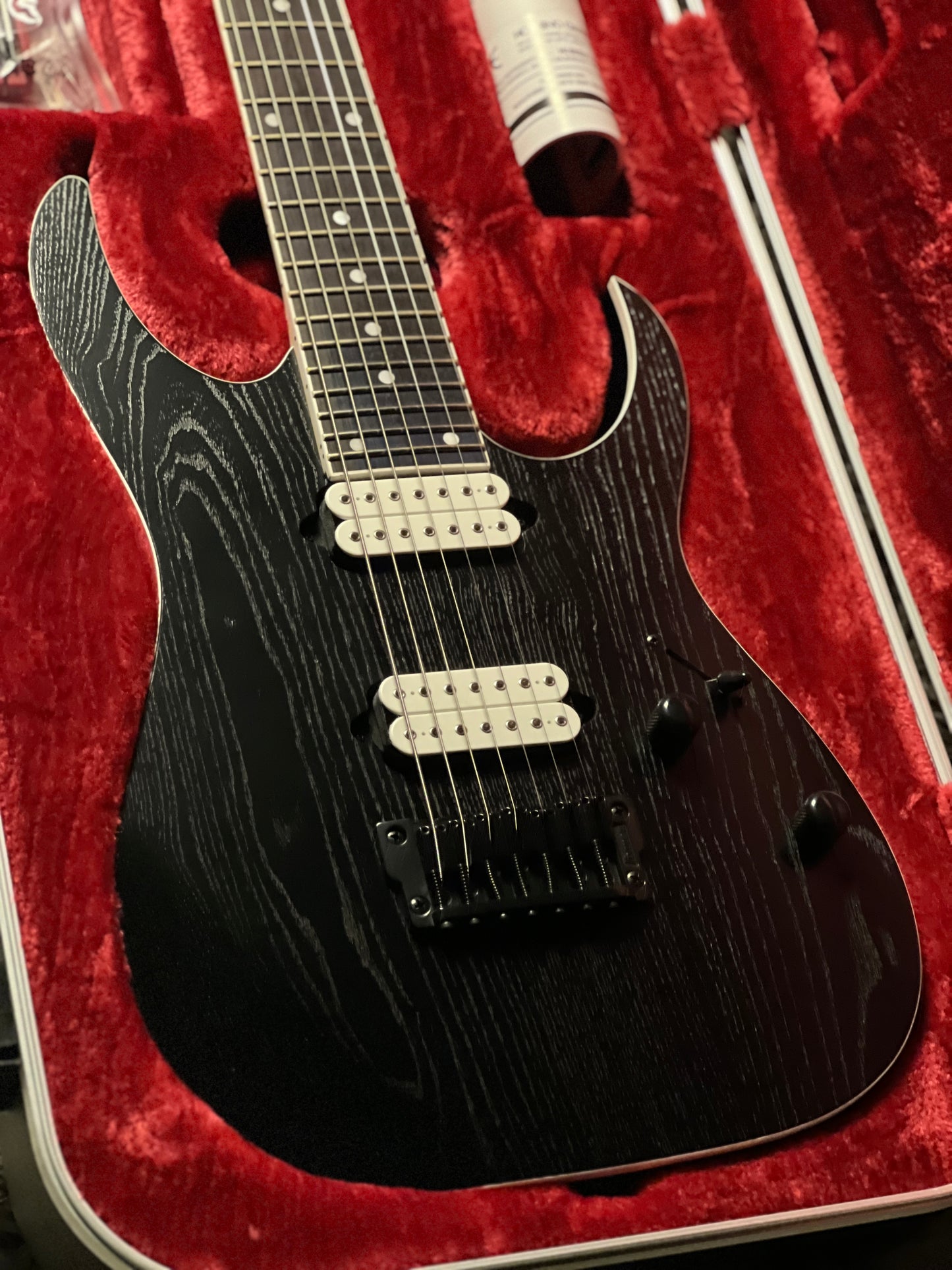 Ibanez Prestige RGR752AHBF in Weathered Black F2409724