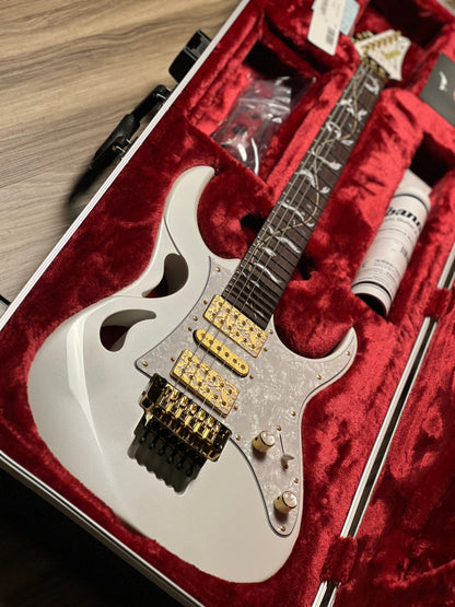 Ibanez Steve Vai Signature PIA Guitar in Stallion White F2430988