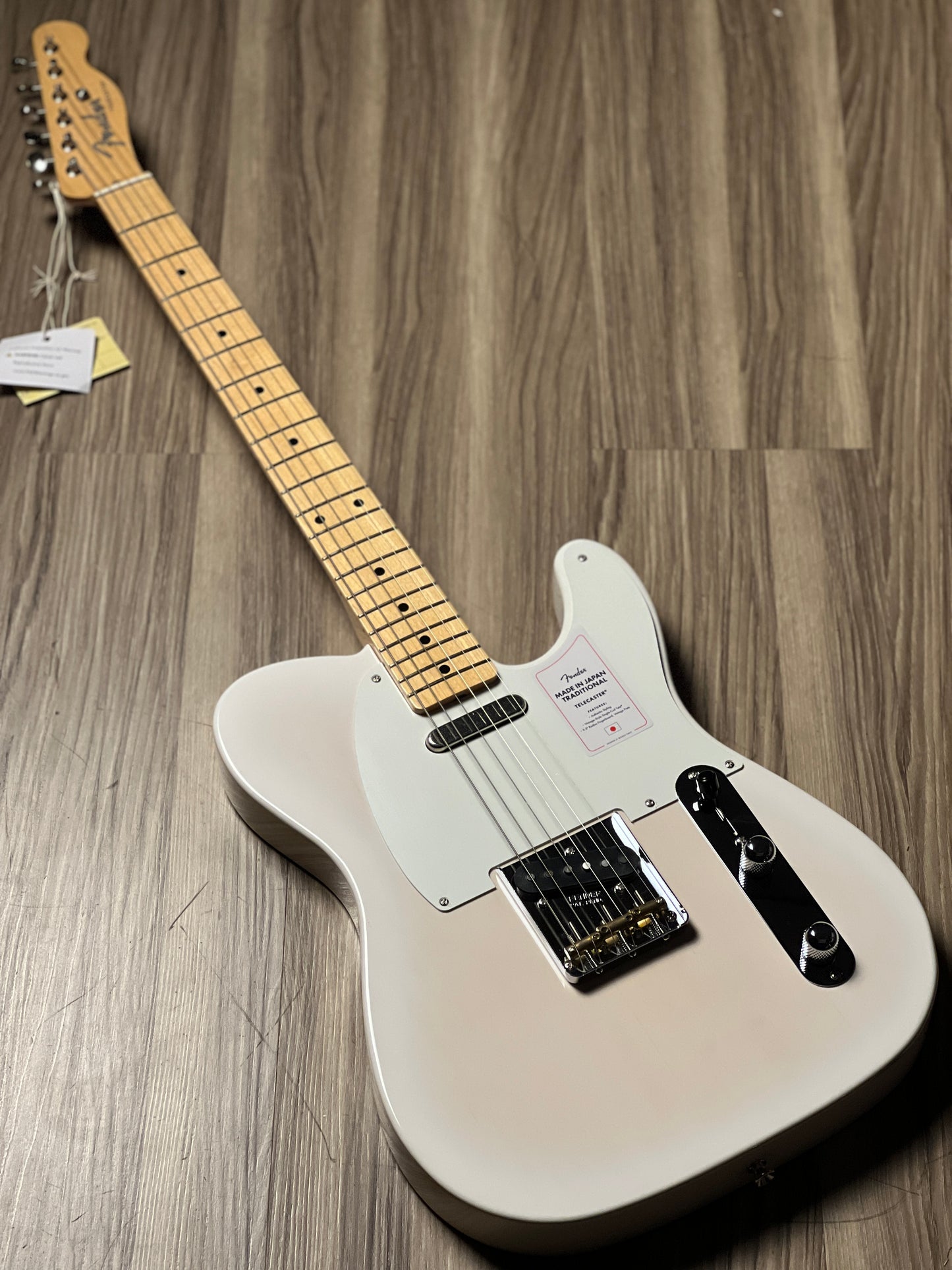 Fender Japan Traditional II 50s Telecaster with Maple FB in White Blonde JD22023608