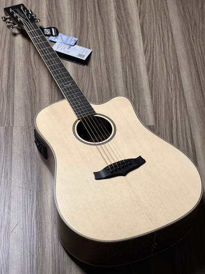 Tanglewood TP5 SE Slope Shoulder Dreadnought With Fishman Presys in Natural