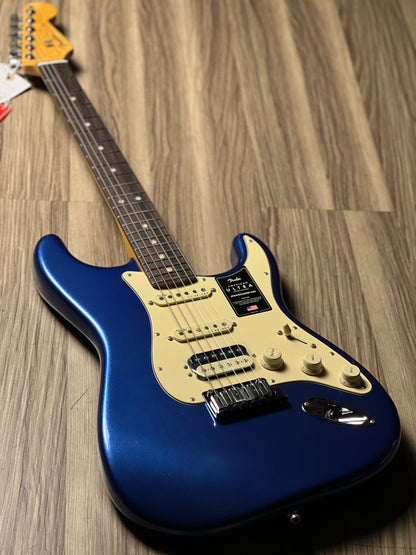 Fender American Ultra Stratocaster HSS - Cobra Blue with Rosewood Fingerboard US23029816