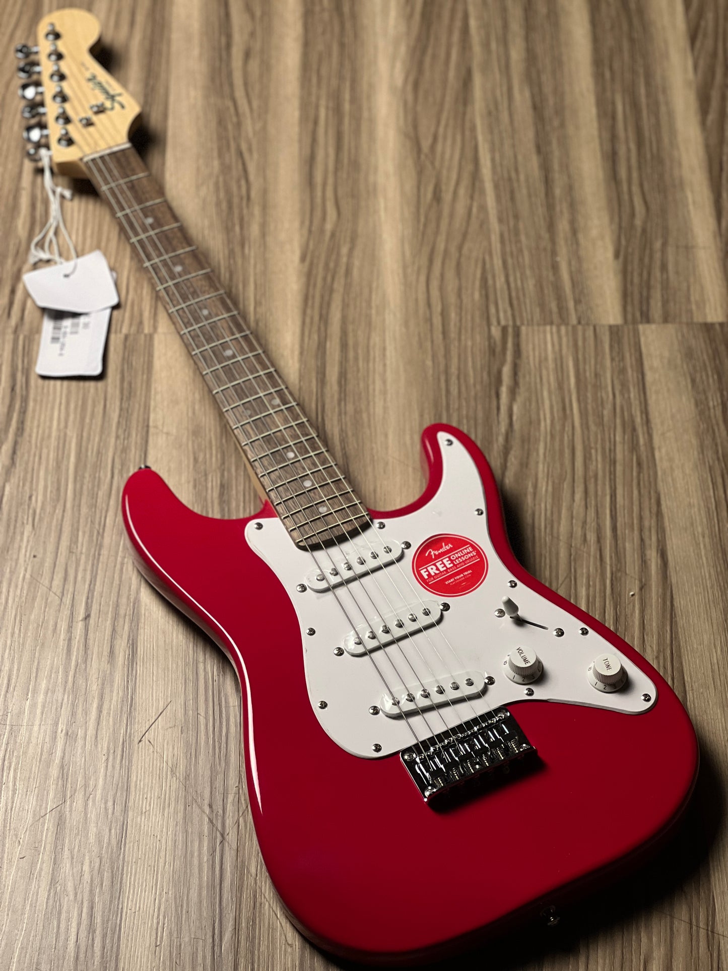 Squier Mini Stratocaster With Laurel FB In Dakota Red