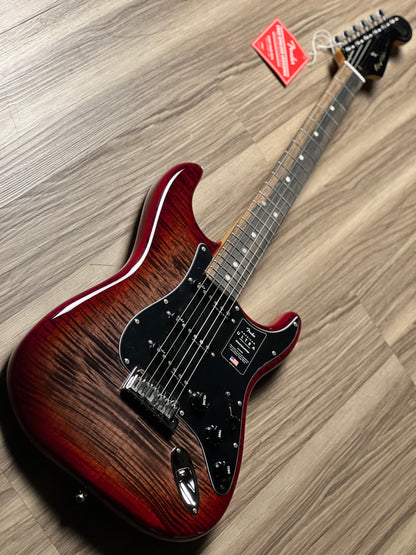 Fender American Ultra Limited Edition Stratocaster With Ebony FB In Umbra Burst US22065847