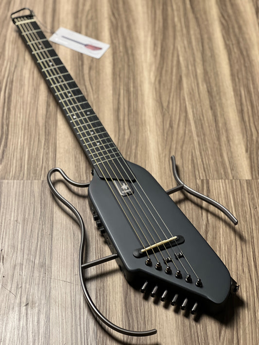 Donner HUSH-I Silent Guitar In Black w/Bag