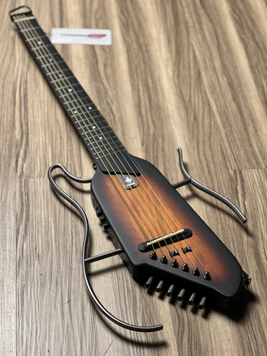 Donner HUSH-I Silent Guitar In Sunburst w/Bag