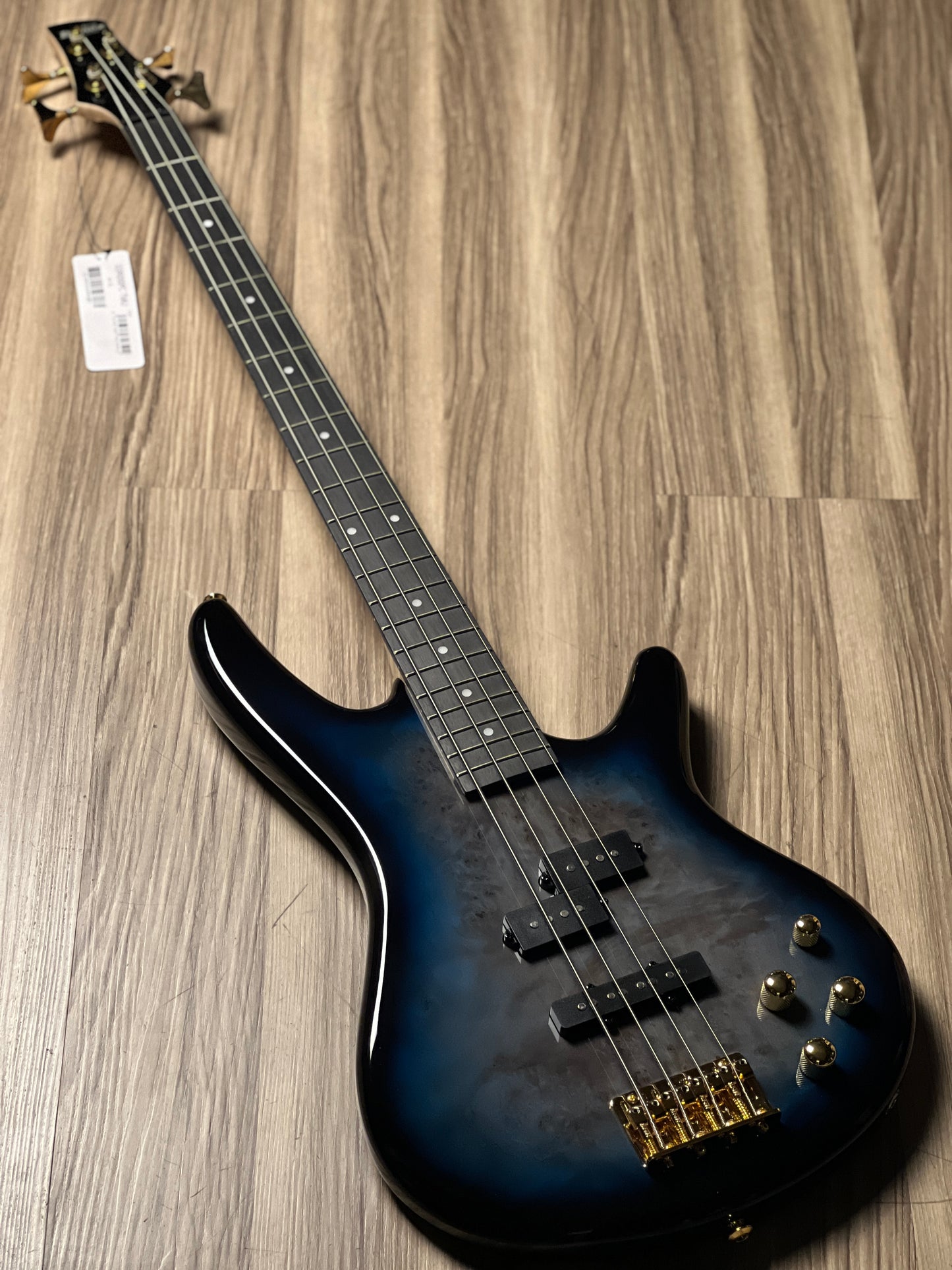 Ibanez GSR200PC-TMU 4-String in Transparent Marine Burst