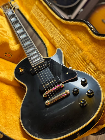 Gibson Custom 1954 Les Paul Custom Staple Pickup Reissue VOS in Ebony 44233