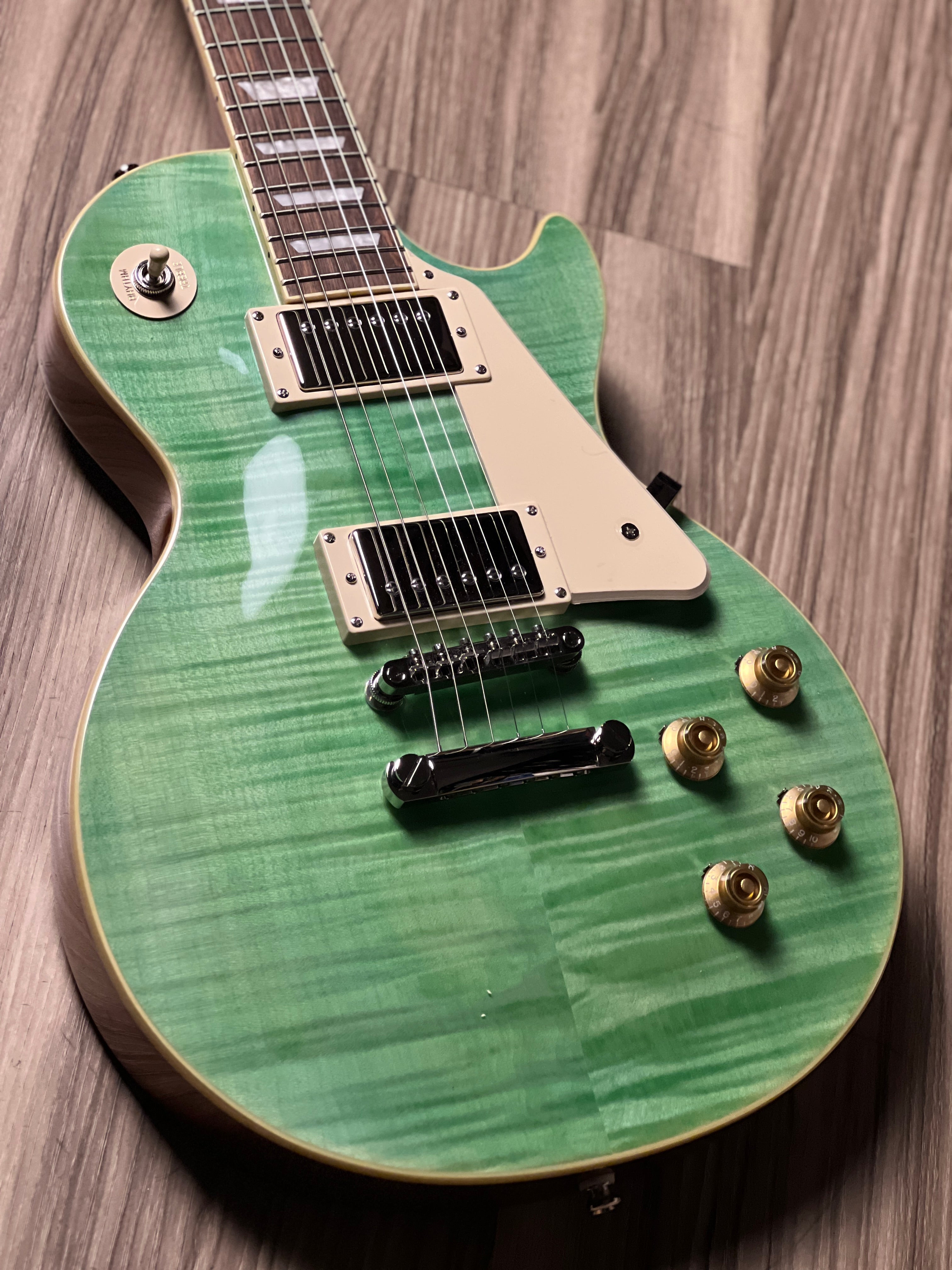 Epiphone Les Paul Standard 50s Figured in Seafoam Green