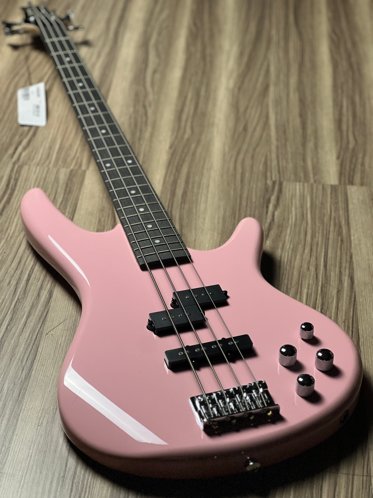 Ibanez GSR200-BPK 4-String Guitar in Baby Pink