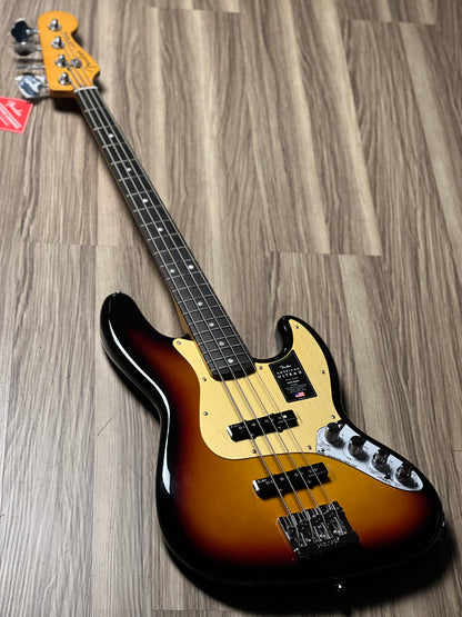 Fender American Ultra II Jazz Bass with Ebony FB in Ultraburst US24006709