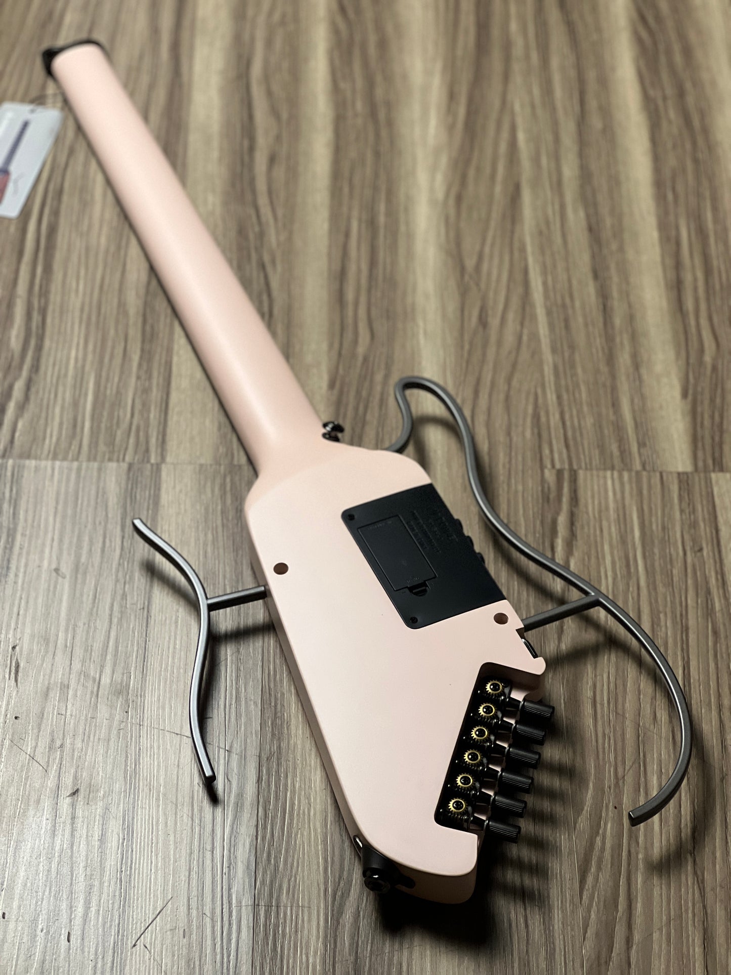 Donner HUSH-I Silent Guitar In Pink w/Bag