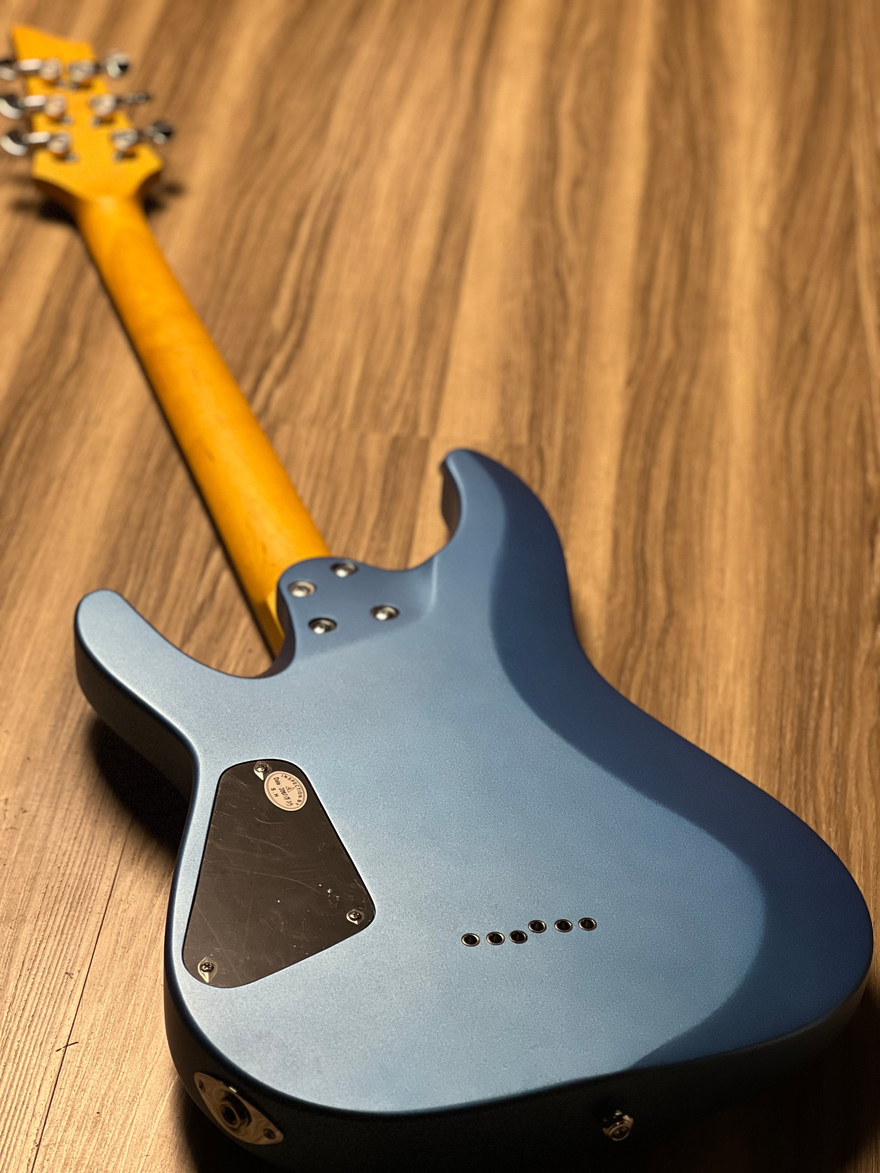 Schecter C-6 Deluxe in Satin Metallic Light Blue – nafiriguitar.com