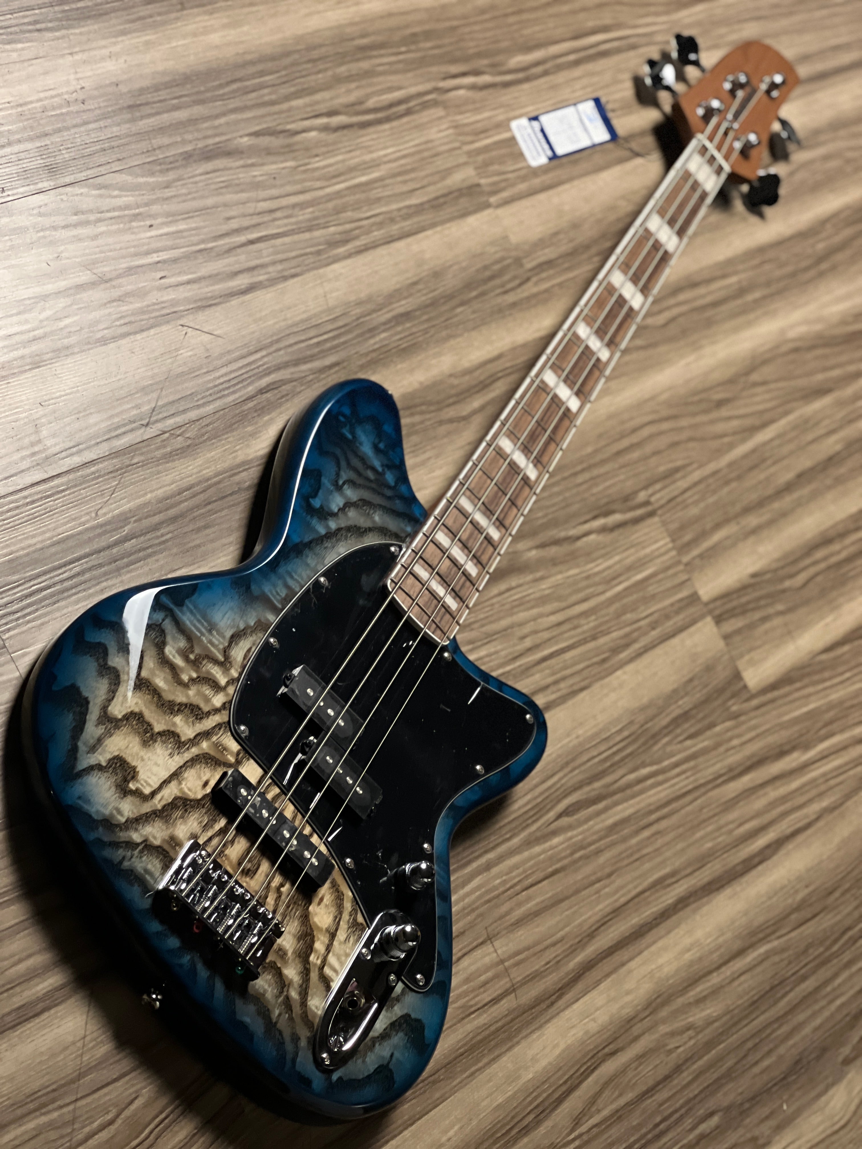 Ibanez TMB400TA-CBS in Cosmic Blue Starburst – nafiriguitar.com