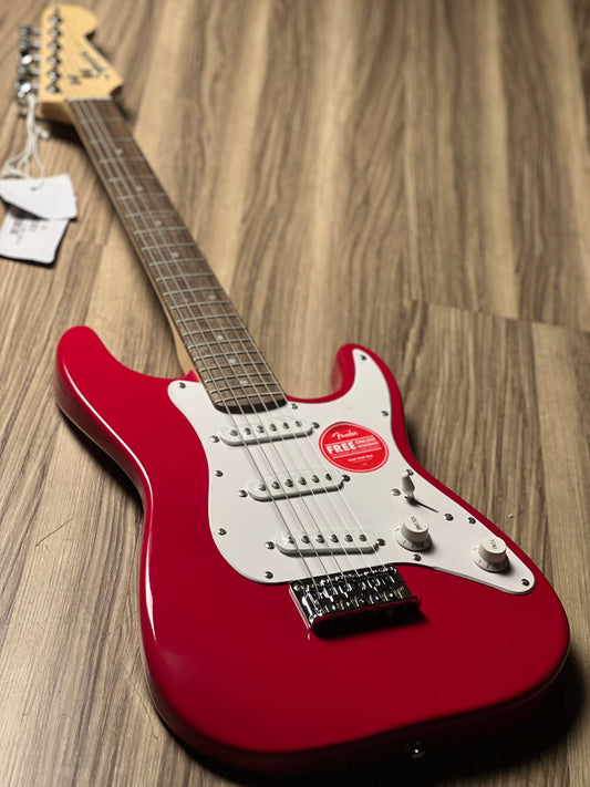 Squier Mini Stratocaster With Laurel FB In Dakota Red