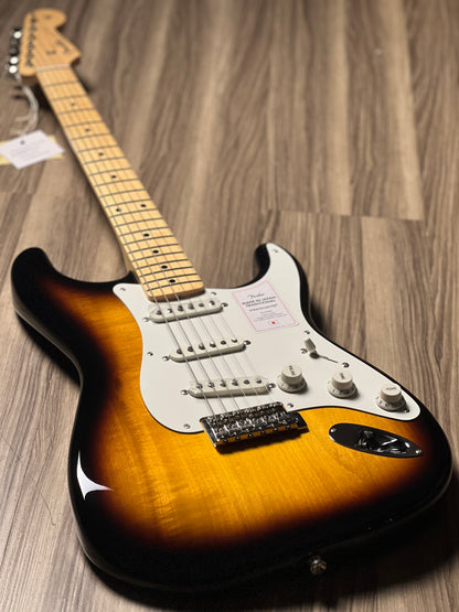 Fender Japan Traditional II 50s Stratocaster with Maple FB in 2 Tone Sunburst JD22023608